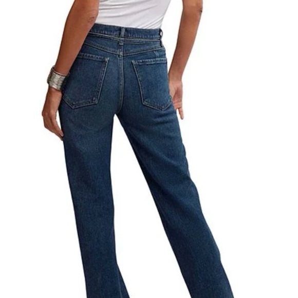 NWT//We the Free//Free People straight leg denim Jeans - Picture 8 of 8